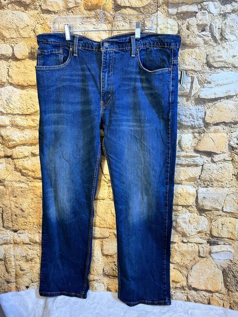 Levi's 569 Loose Straight Fit Men's Blue Denim Jeans Size 36x34